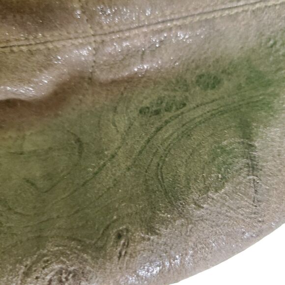 Henry Beguelin Embossed Leather Open Toe Ankle Booties Sandal Gray Sz 37.5/7-7.5 - Picture 6 of 9